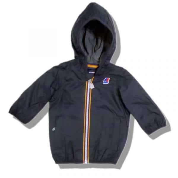 K-way - Giubbino nero per neonata