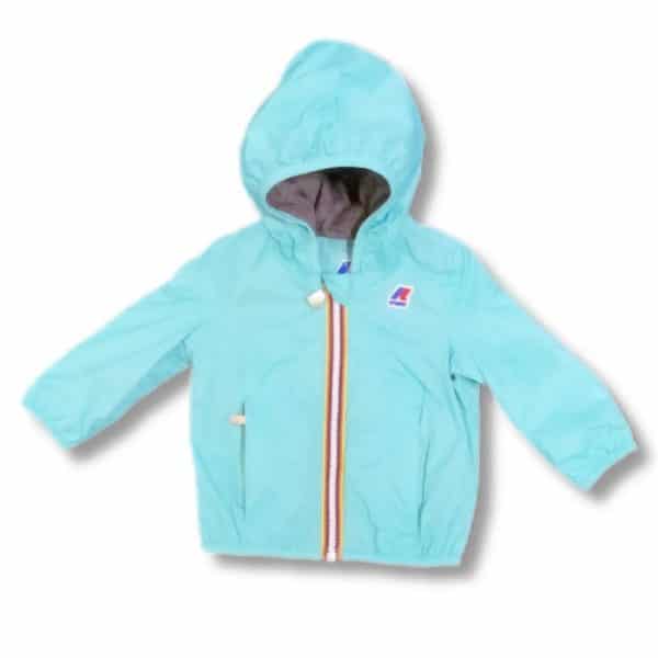 K-way - Giubbino verde menta per neonata