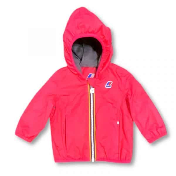 K-way - Giubbino fucsia per neonata