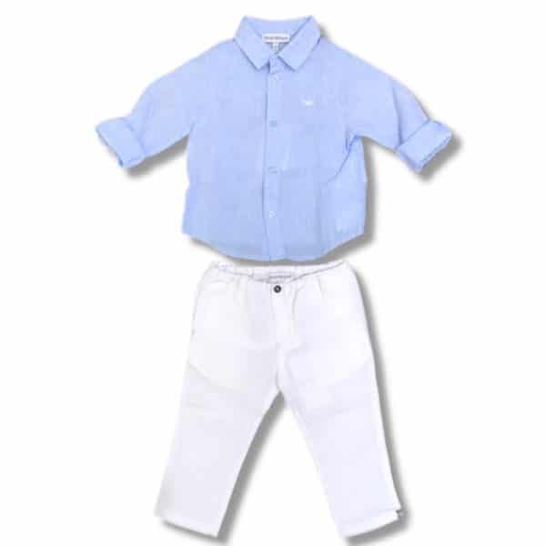 Giorgio Armani - Pantalone bianco per neonato