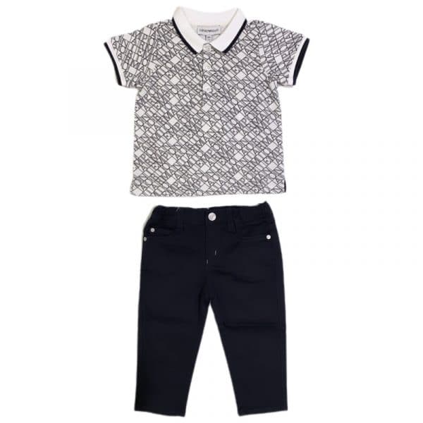 Giorgio Armani - Pantalone blu per neonato