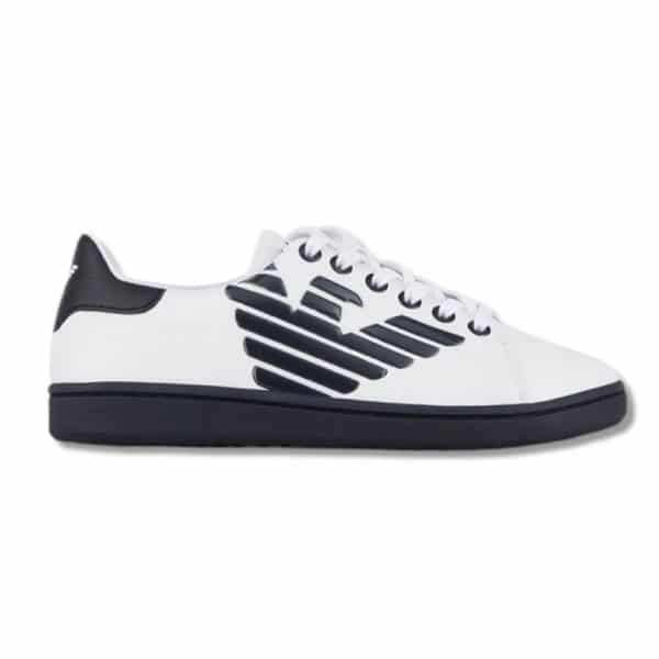 Giorgio Armani - Sneaker bianche e blu bimbo