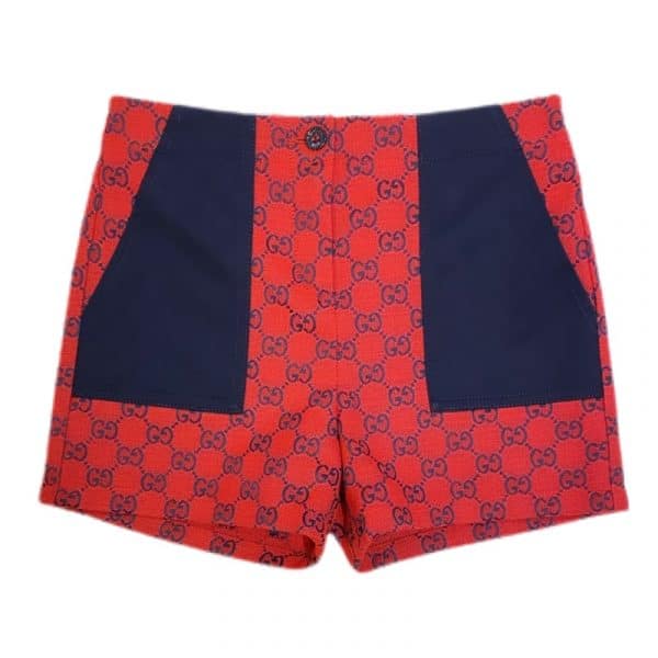 Gucci - Bermuda rosse bimba
