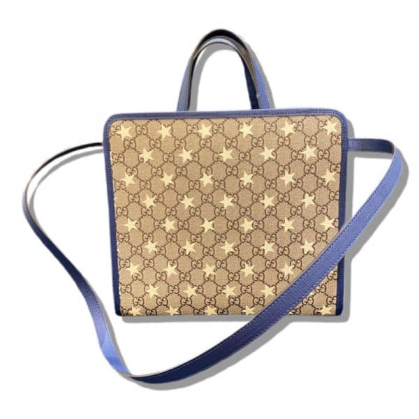 Gucci - Borsa con tracolla blu bimba