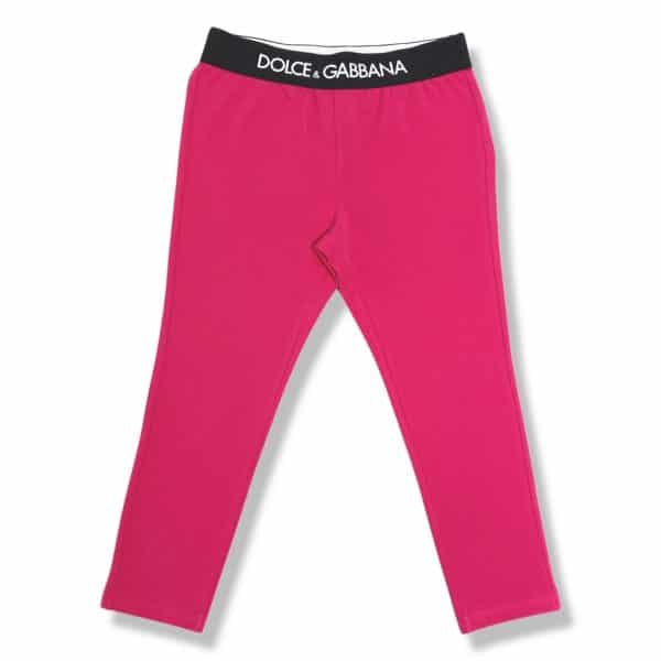 Dolce & Gabbana - Leggins fucsia bimba
