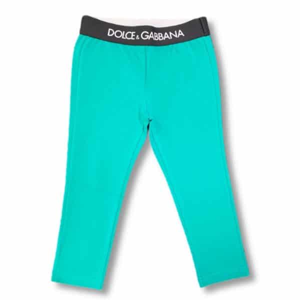 Dolce & Gabbana - Leggins verde bimba