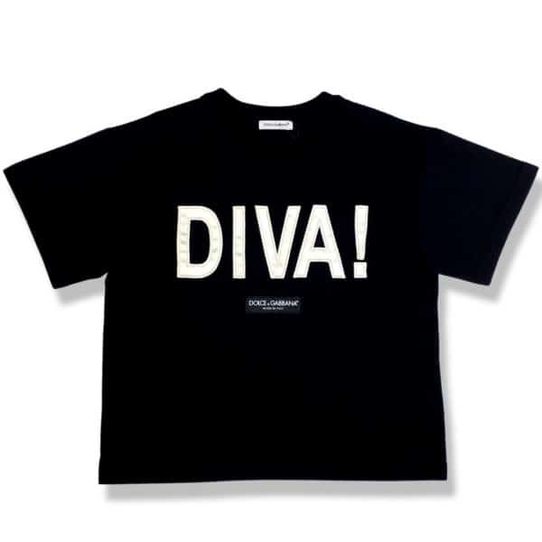 Dolce & Gabbana - T-shirt manica corta back bimba