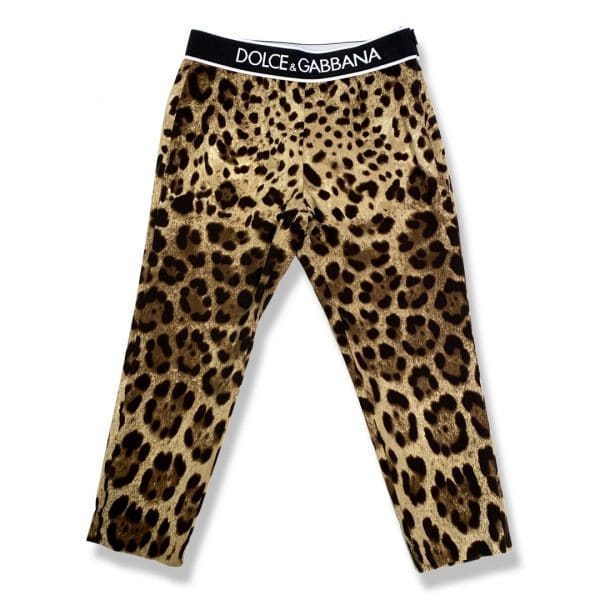 Dolce & Gabbana - Leggins  maculato bimba