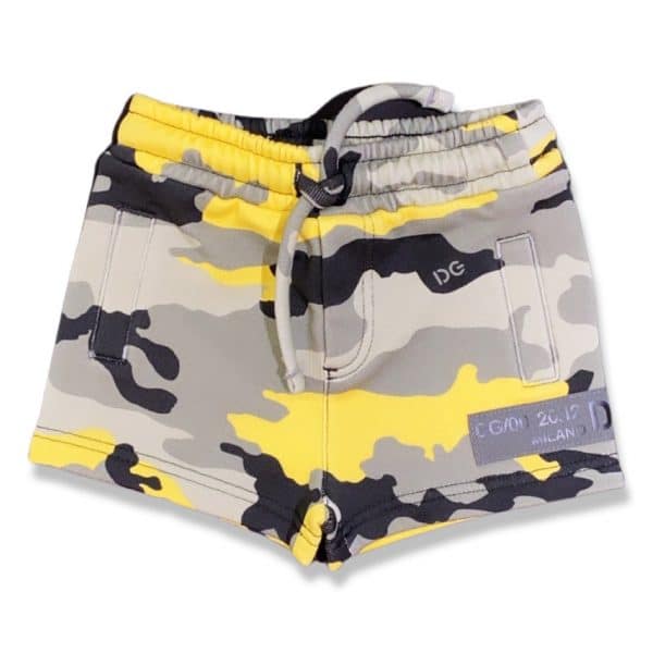 Dolce & Gabbana - Bermuda camouflage per neonato