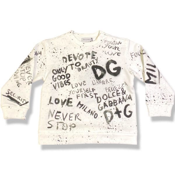 Dolce & Gabbana - Felpa - White