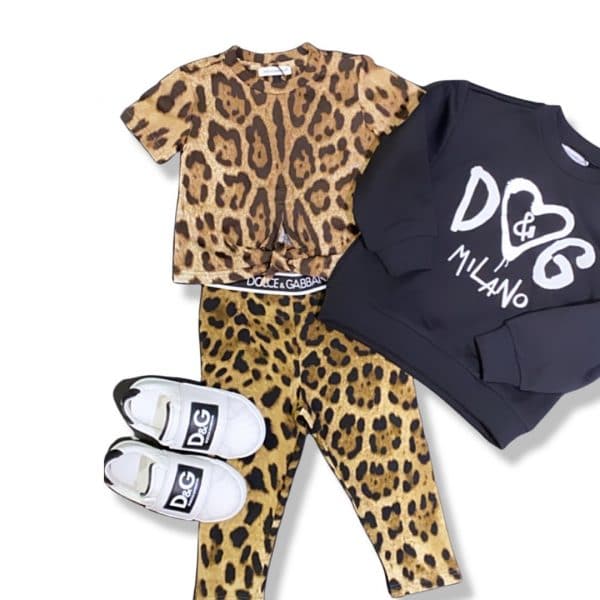 Dolce & Gabbana - T-shirt manica corta -maculato