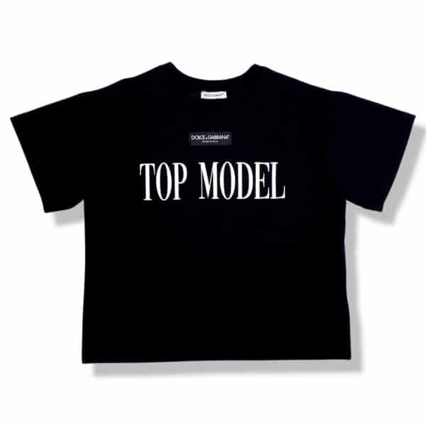 Dolce & Gabbana - T-shirt manica corta black bimba