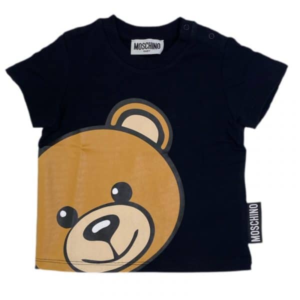 Moschino - T-shirt manica corta black per neonati
