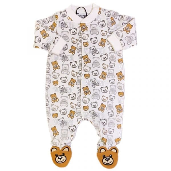 Moschino - Tutina white per neonato