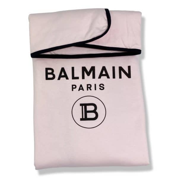 Balmain - Coperta per neonata rosa per neonata