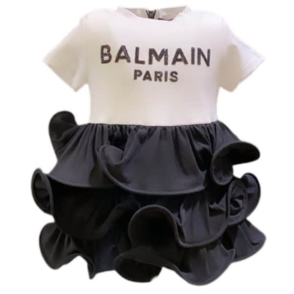 Balmain - Abito per neonata - Black