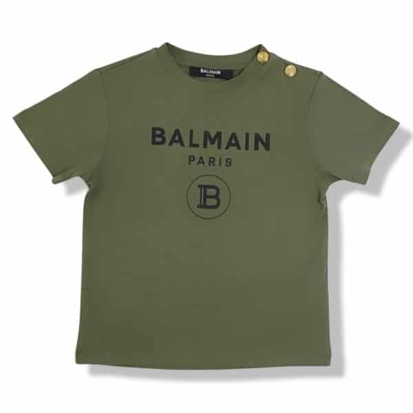 Balmain - T-shirt per bimbi - Verde