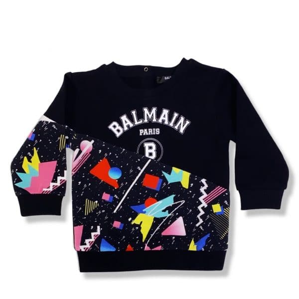 Balmain - Felpa per bambini multicolor per neonato