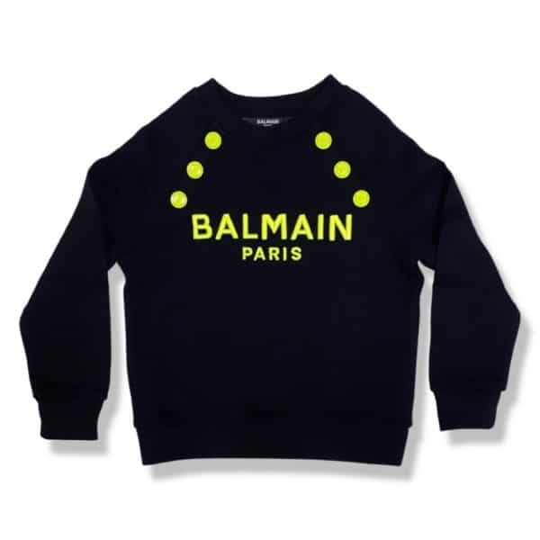 Balmain - Felpa per bimbi - Black