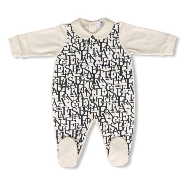 Elisabetta Franchi - Tutina per neonata panna per neonata