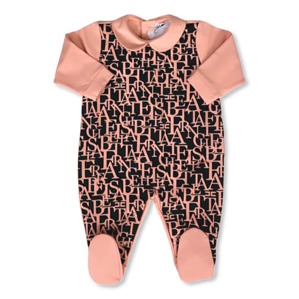 Elisabetta Franchi - Tutina per neonata rosa per neonata