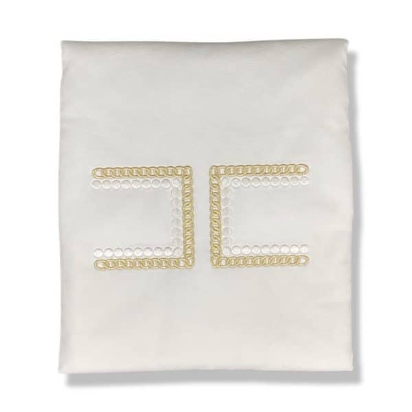Elisabetta Franchi - Coperta per neonata panna per neonata