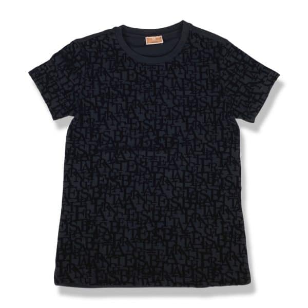 Elisabetta Franchi - T-shirt manica corta nera bimba