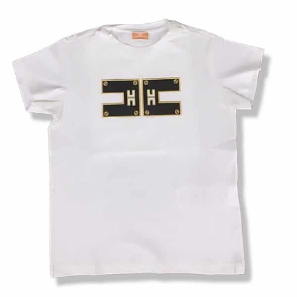 Elisabetta Franchi - Maxi t-shirt white bimba