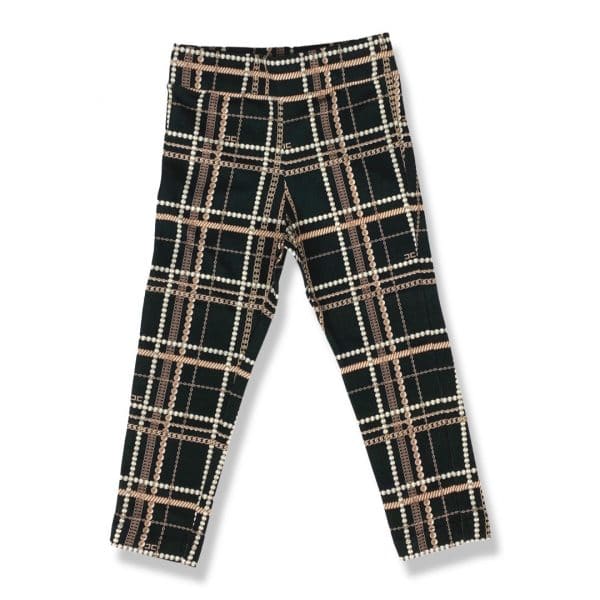 Elisabetta Franchi - leggins per bambina nero bimba