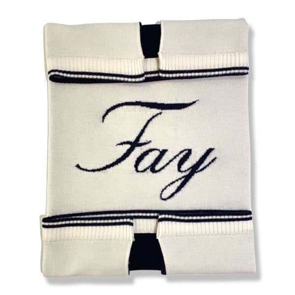 Fay - Coperta white per neonato
