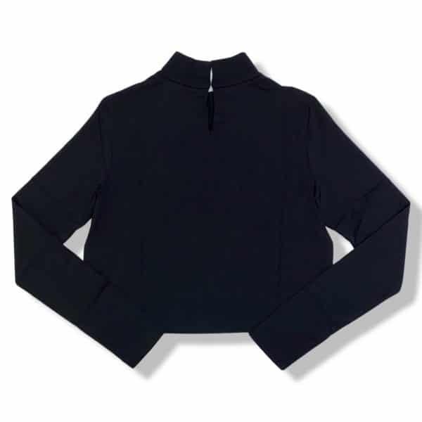 Fendi - T-shirt manica lunga  black bimba