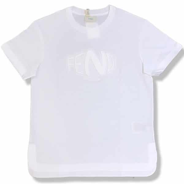 Fendi - T-shirt manica corta white da bimbi