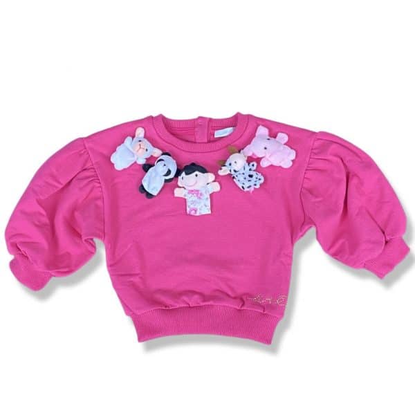 Miss Grant - Felpa per bambina - Fucsia