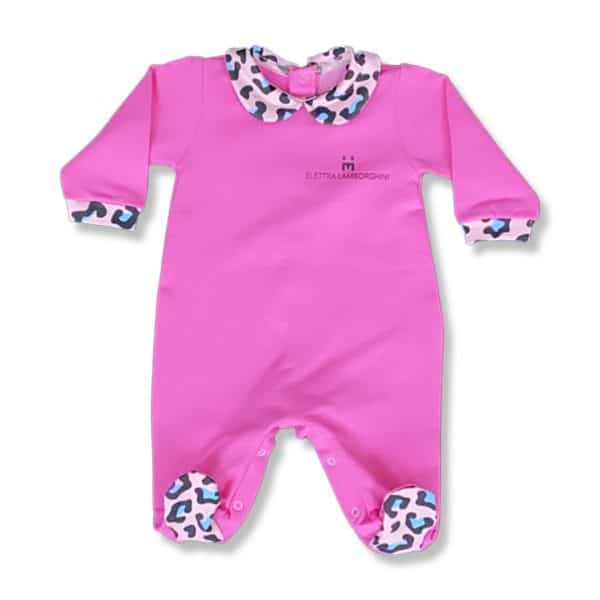 Elettra Lamborghini - Tutina per neonata fucsia per neonata