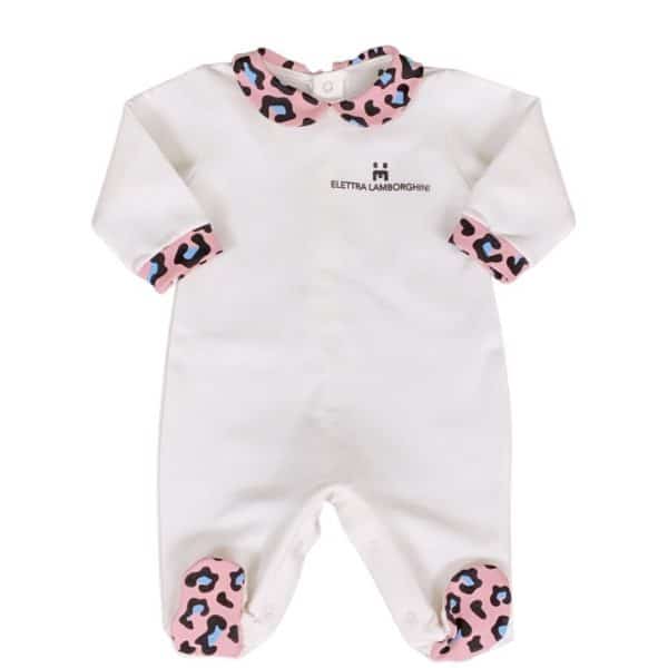 Elettra Lamborghini - Tutina per neonata bianco per neonata