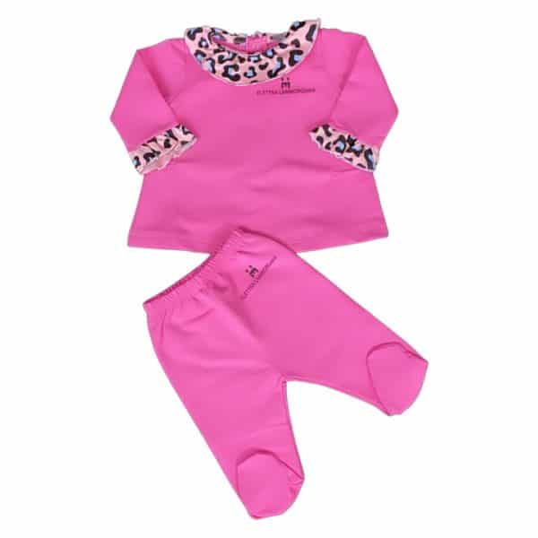 Elettra Lamborghini - completo per neonata fucsia per neonata