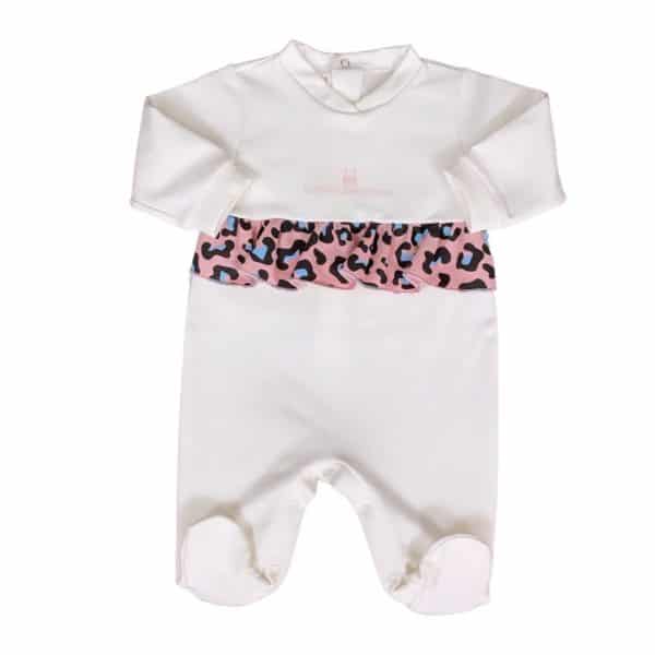Elettra Lamborghini - Tutina per neonata bianca per neonata