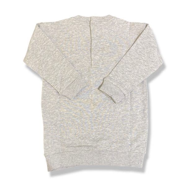 Moschino - Abito in felpa grigio per neonati