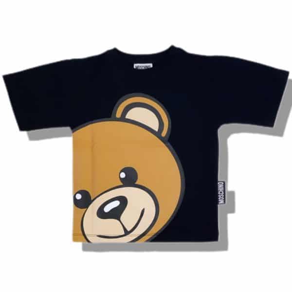Moschino - T-shirt manica corta black bimba