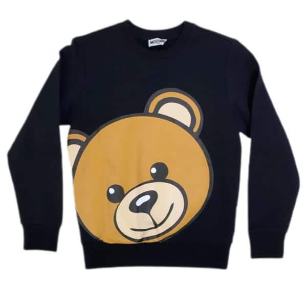 Moschino - Felpa black bimbi