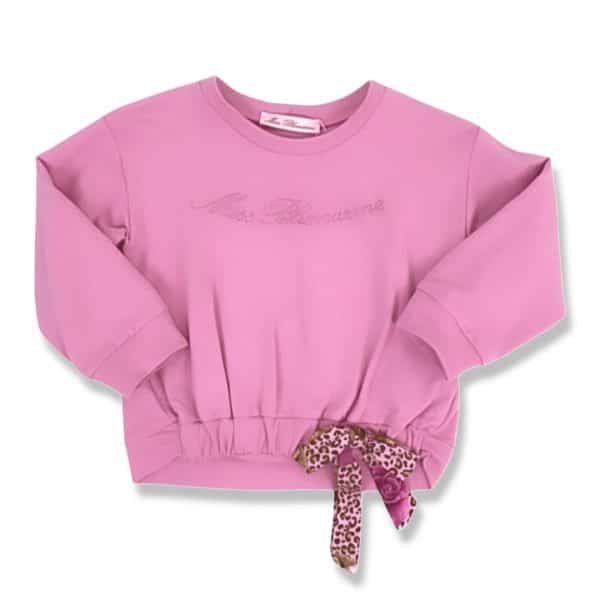 Miss Blumarine - Felpa per bambina magenta bimba