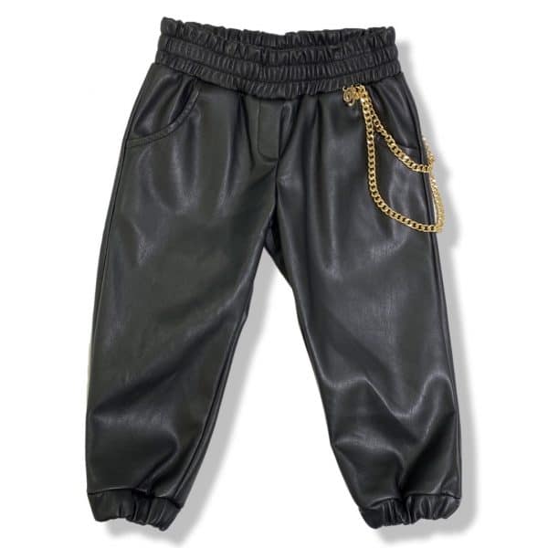 Miss Blumarine - Pantalone per bambina nero bimba