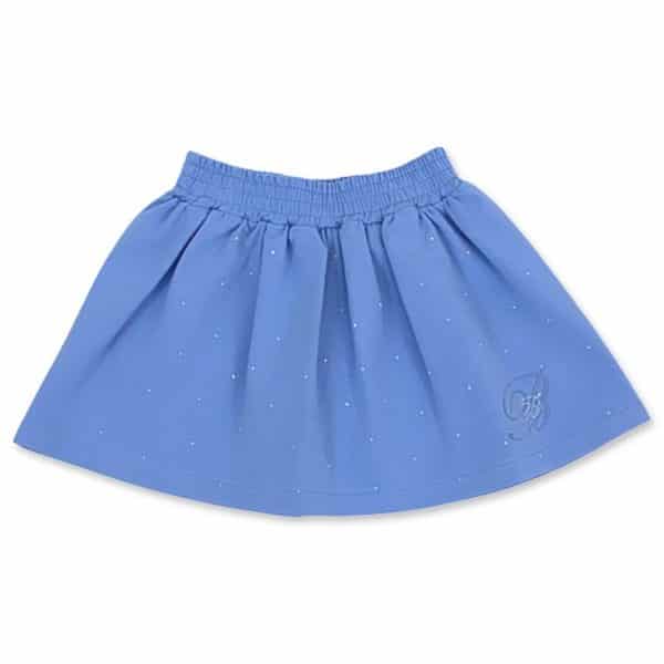 Miss Blumarine - Gonna per bambina azzurro bimba
