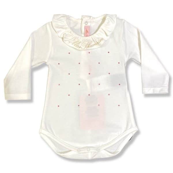 Miss Blumarine - Body per neonata white per neonata