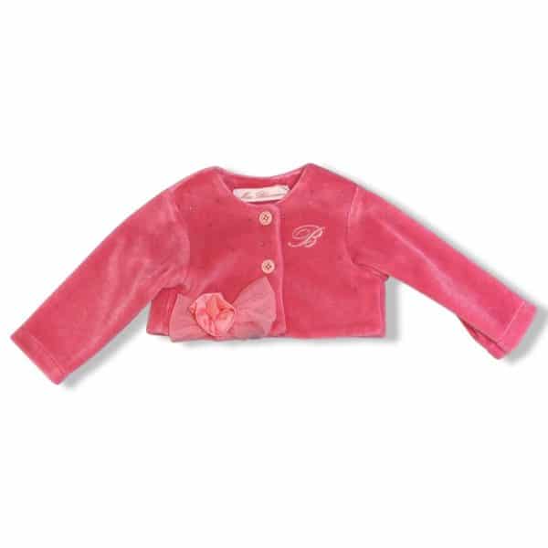 Miss Blumarine - Giacchino per neonata fucsia per neonata