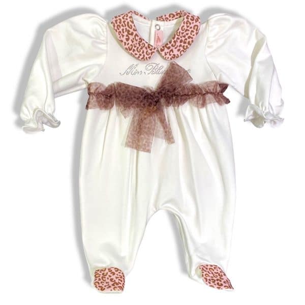 Miss Blumarine - Tutina per neonata panna per neonata