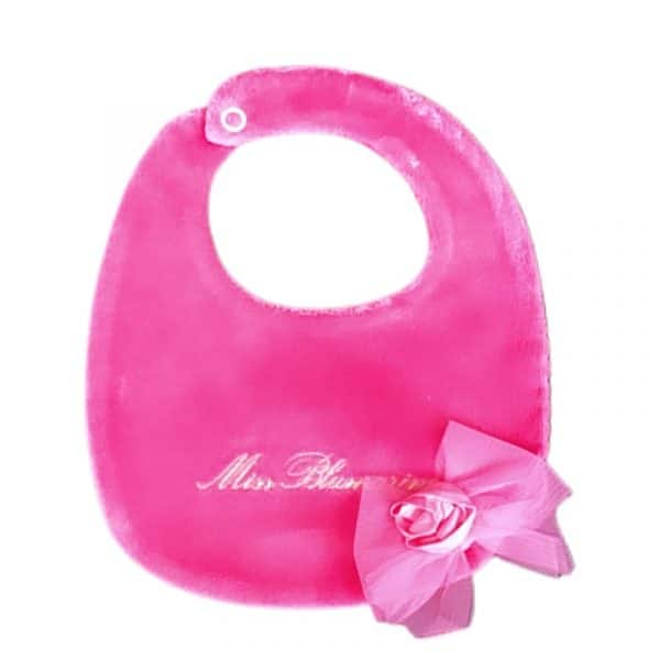 Miss Blumarine - Bavetta per neonata fucsia per neonata