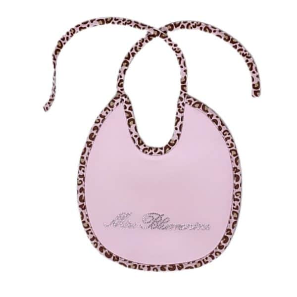 Miss Blumarine - Bavetta per neonata rosa -macul per neonata