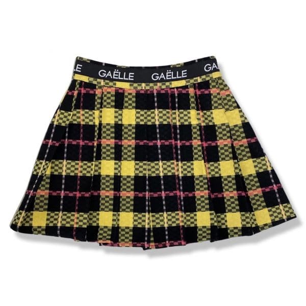 Gaelle - Gonna a pieghe multicolor da bimba