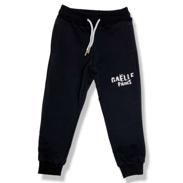 Gaelle - pantalone in felpa black da bimba